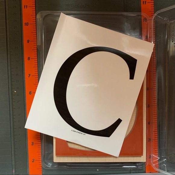 Stampin’ Up! MONOGRAM C